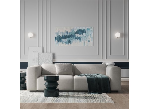 Столик кофейный ingvild, D35,5 см, темно-бирюзовый