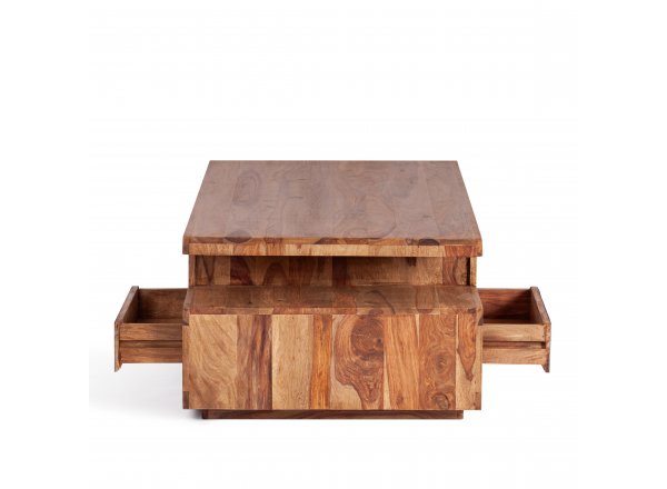Журнальный стол Secret de Maison Росвуд/Rosewood (мод. 9803) массив палисандра, 118х70х45см, натуральный тонированный фото 4