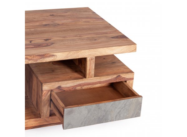 Журнальный стол Secret de Maison Росвуд/Rosewood (мод. 9803) массив палисандра, 118х70х45см, натуральный тонированный фото 13